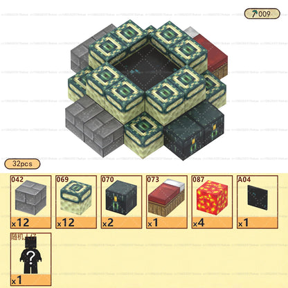 Bloques de construcción magnéticos - Set de construcción STEM Mine World para niños