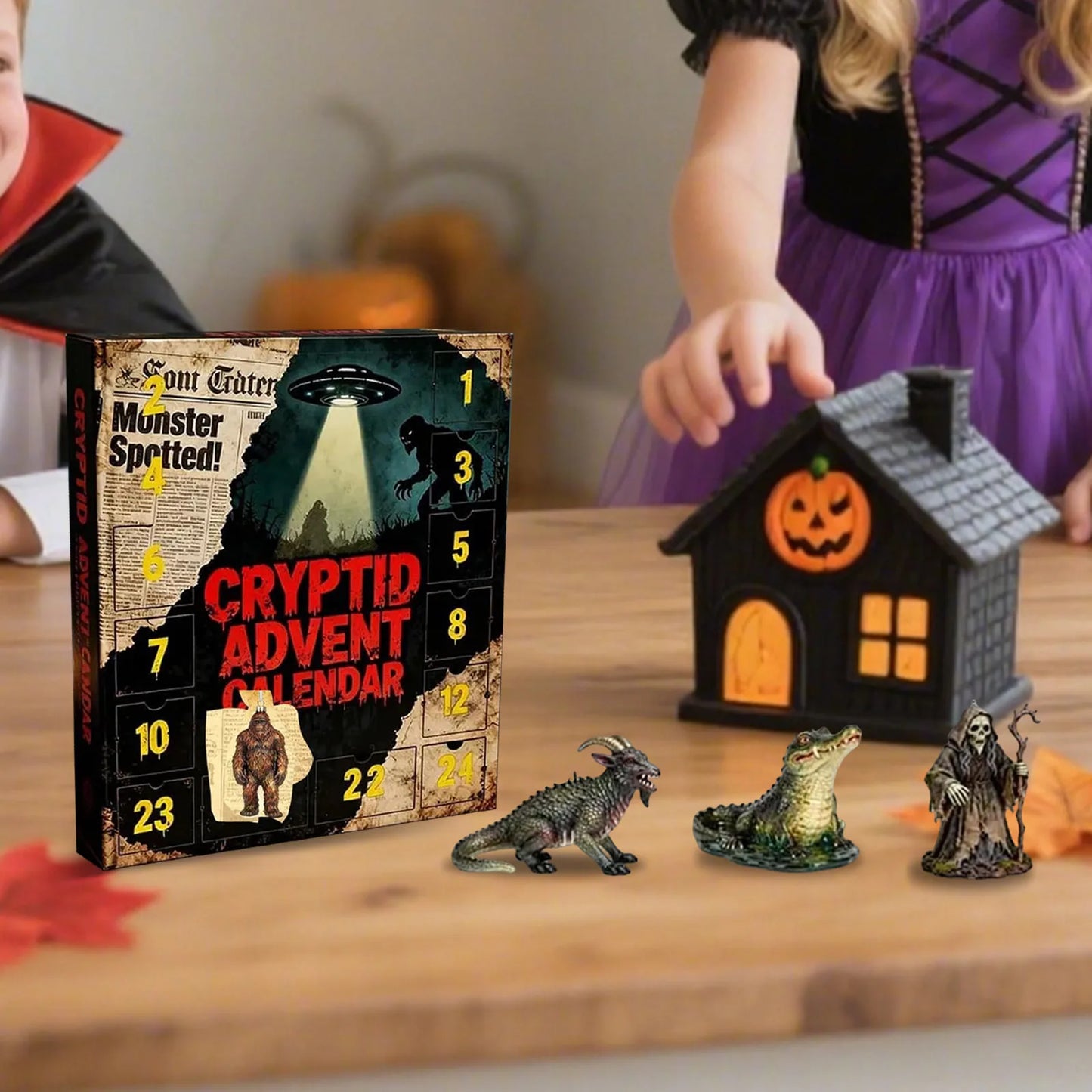 Calendario de Adviento de los Misterios de lo Desconocido: 24 días de coleccionables paranormales