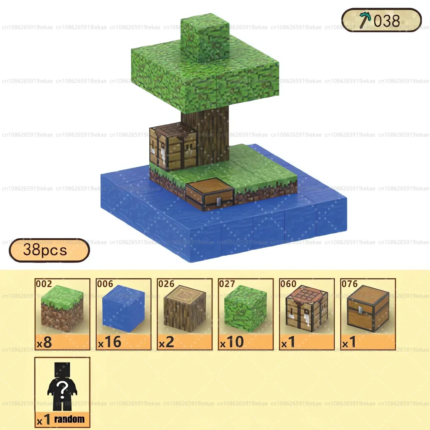 Bloques de construcción magnéticos - Set de construcción STEM Mine World para niños