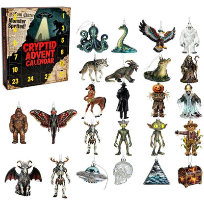 Calendario de Adviento de los Misterios de lo Desconocido: 24 días de coleccionables paranormales