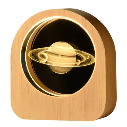 Decoración de escritorio grabada con láser 3D Crystal