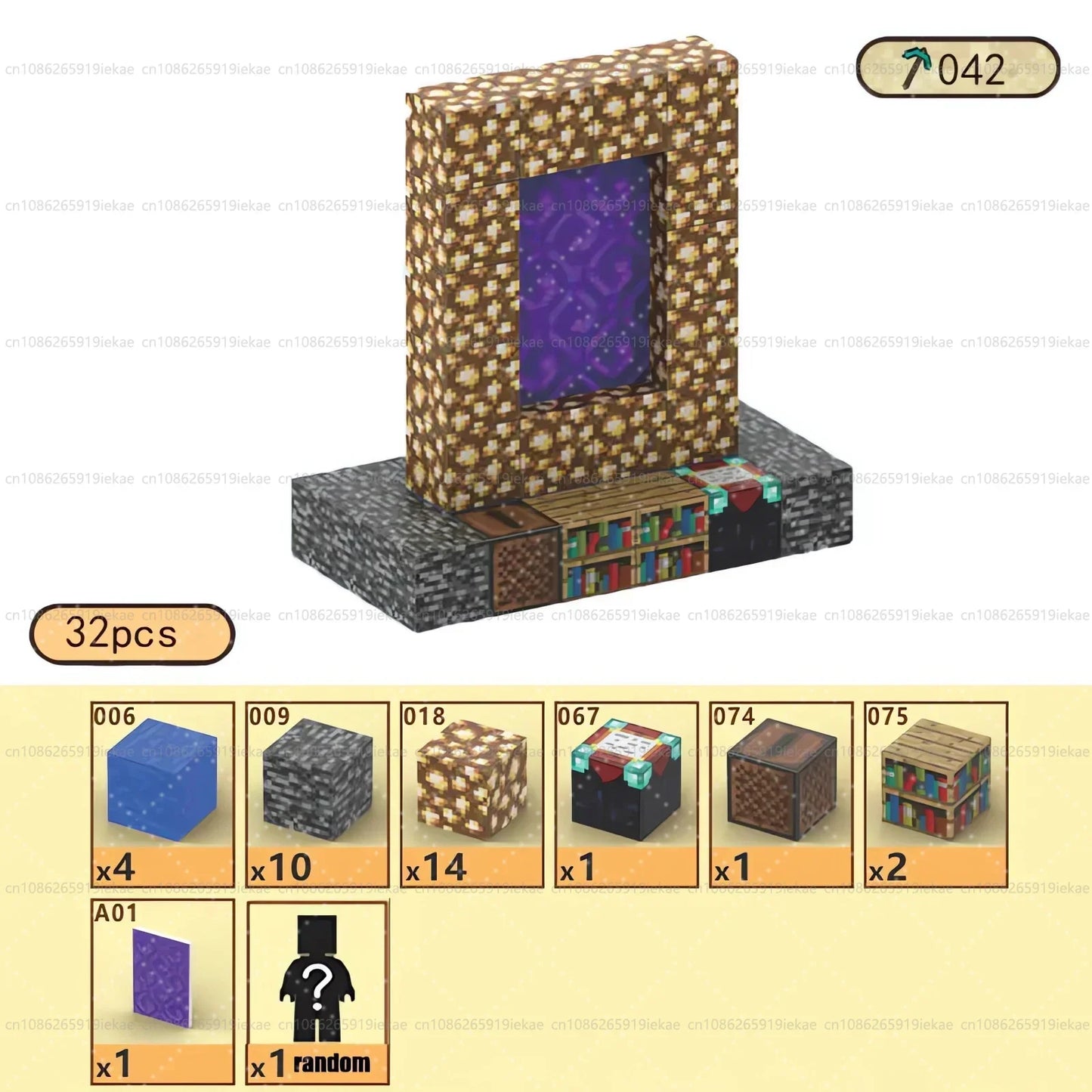 Bloques de construcción magnéticos - Set de construcción STEM Mine World para niños