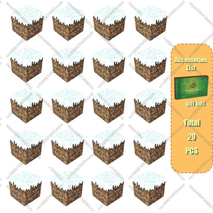 Bloques de construcción magnéticos - Set de construcción STEM Mine World para niños